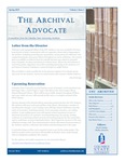 The Archival Advocate (Spring 2019) by David Owings and Shelby Johnson