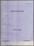Muscogiana Vol. 13(1), Spring 2002