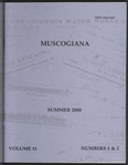 Muscogiana Vol. 11(1&2), Summer 2000