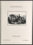 Muscogiana Vol. 24(1), Spring 2013