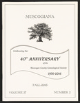 Muscogiana Vol. 27(2), Fall 2016