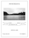Muscogiana Vol. 30(1), Spring 2019