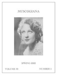 Muscogiana Vol. 33(1), Spring 2022