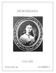 Muscogiana Vol. 34(2), Fall 2023
